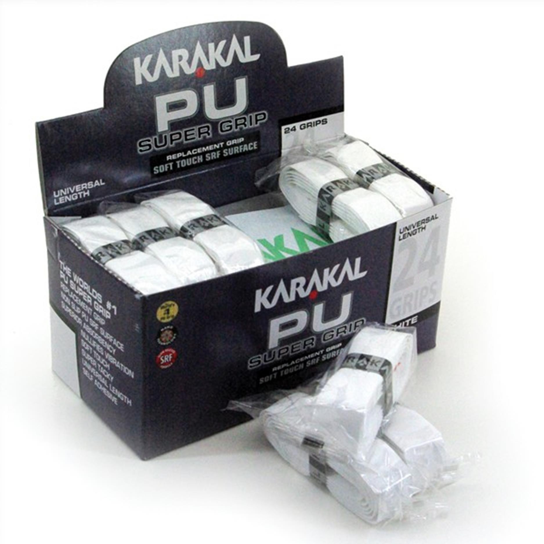 KARAKAL Assorted Duo Colours Universal PU Grip Sostituzione Scatola da 24