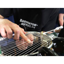 Racket Stringing of Stringed New Rackets